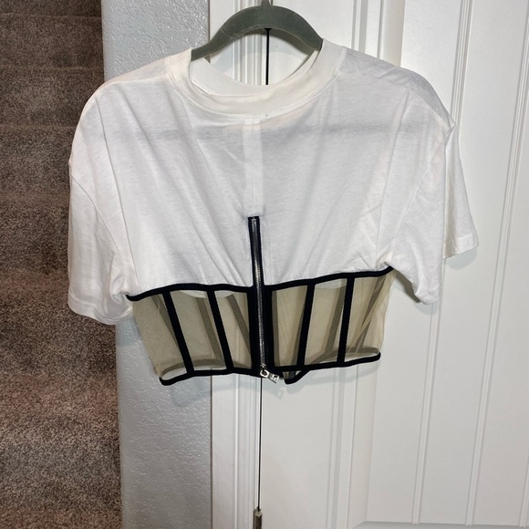 RTA Angelo Corset White Top Small - Picture 8 of 9